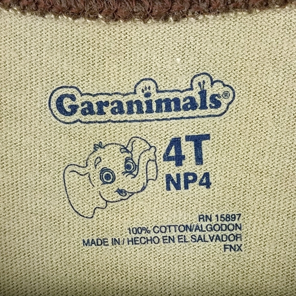 Childs Baseball T-shirt with Skulls sz. 4T - Picture 4 of 5